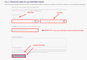 USPS Hold Mail | US Post Office Hold Mail